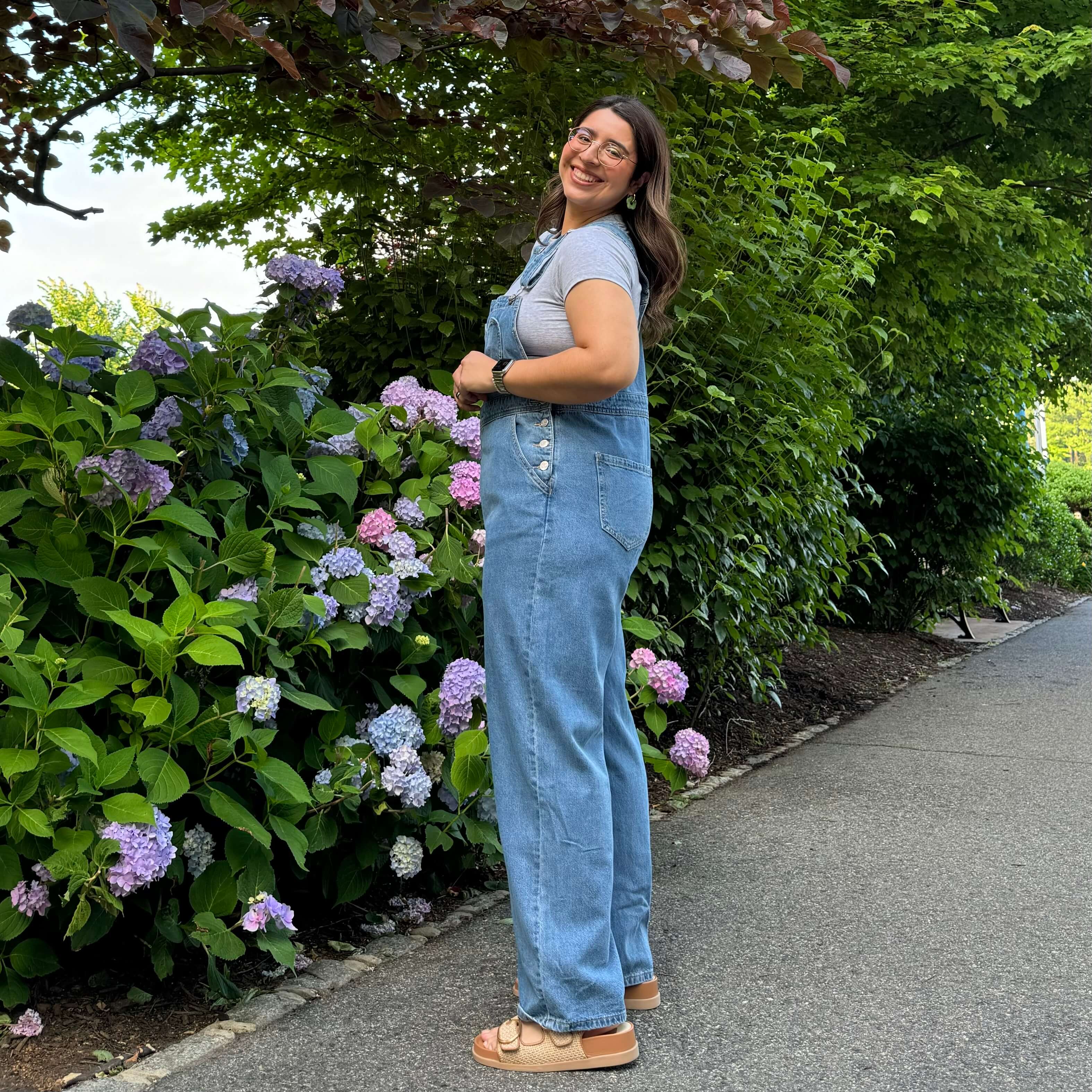 29" Inseam Overall Jeans - Light Wash *Clearance Sale*