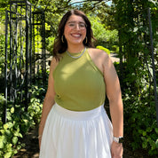 Halter Tank Top - Matcha
