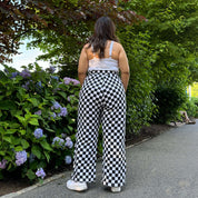 29" Inseam Be Yourself Pants - Checker Black *Clearance Sale*