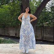 Seaside Maxi Dress - Blue *Clearance Sale*