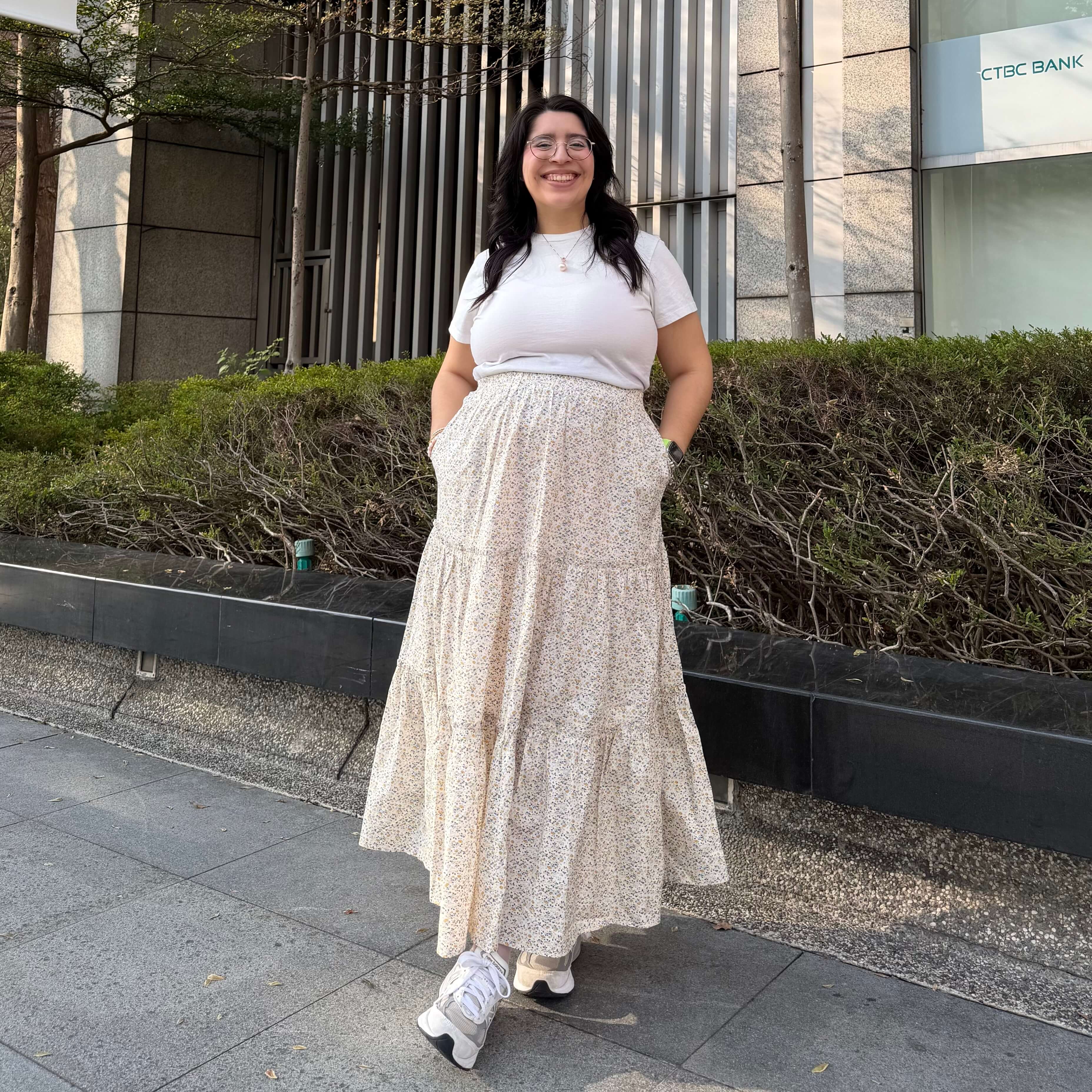 Tiered Maxi Skirt - Ditsy Floral *Clearance Sale*