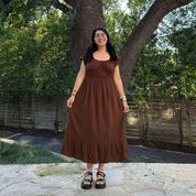 The Poem Dress - Acorn