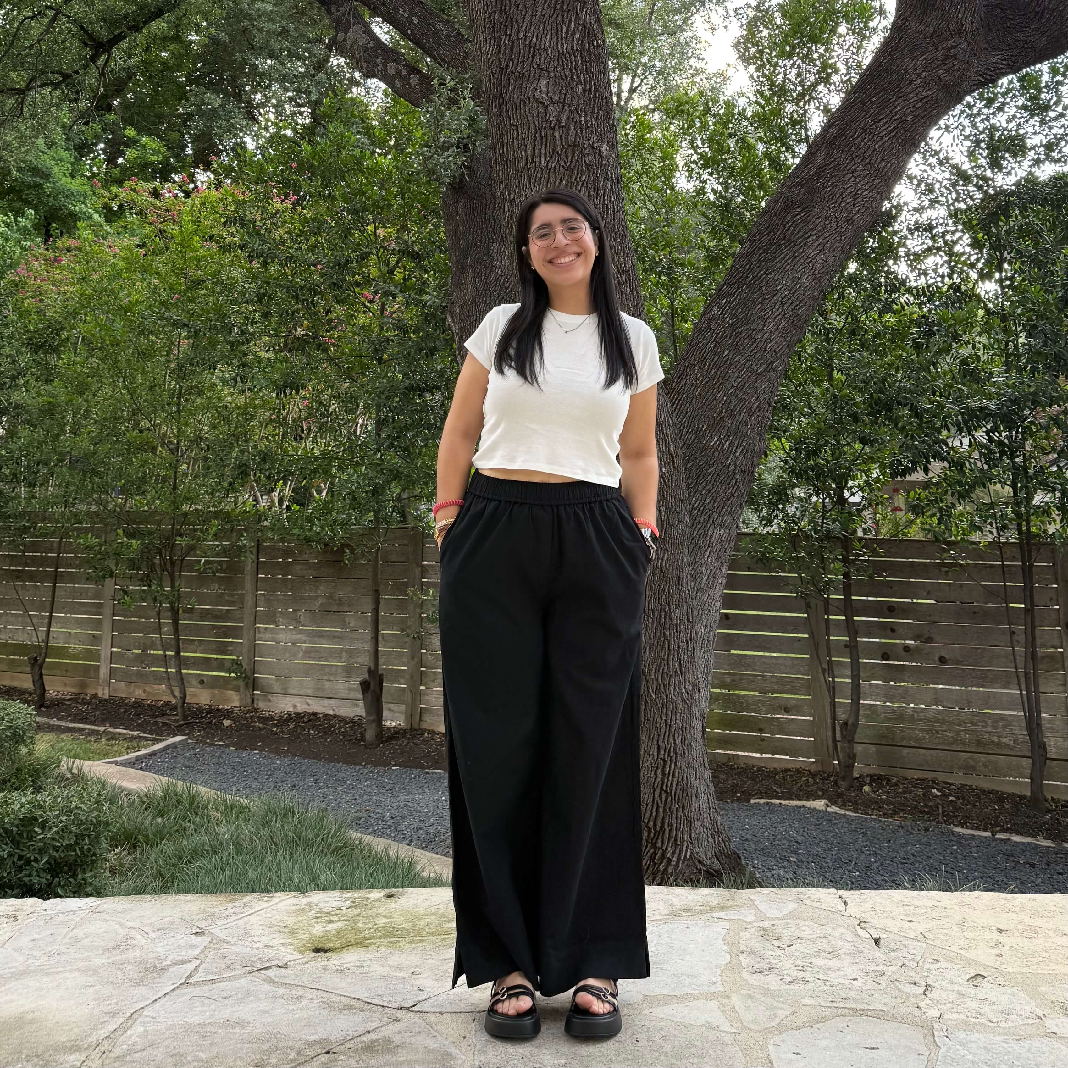 28" Inseam Picnic Pants - Solid Black