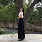 28" Inseam Picnic Pants - Solid Black