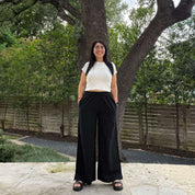 28" Inseam Picnic Pants - Solid Black