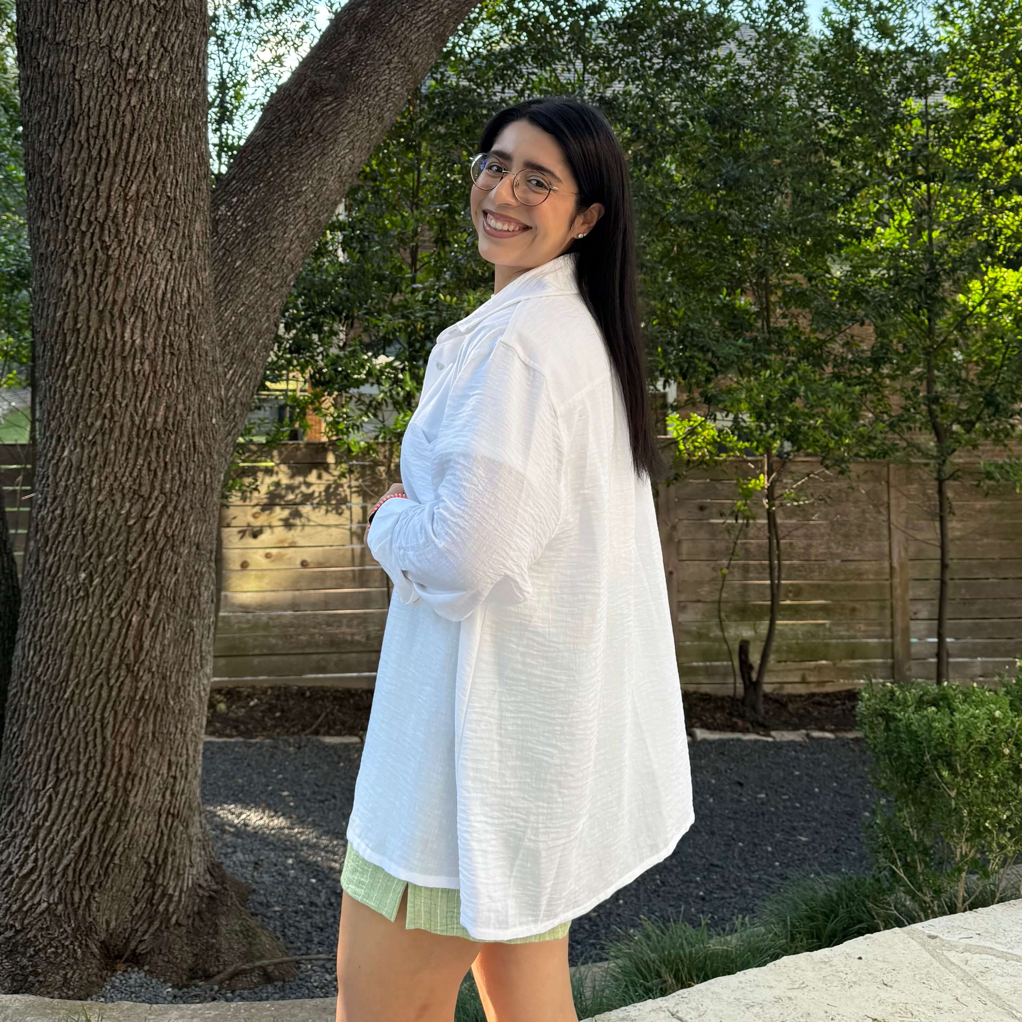 Lightweight Long-Sleeve Button-Up - Tofu