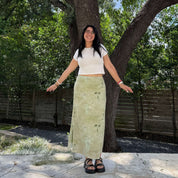 Flora Skirt - Green *Clearance Sale*