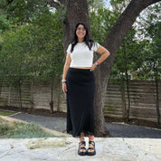 Flora Skirt - Black *Clearance Sale*