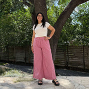 26" Inseam Picnic Pants - Red Gingham