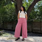 26" Inseam Picnic Pants - Red Gingham