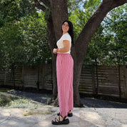 26" Inseam Picnic Pants - Red Gingham