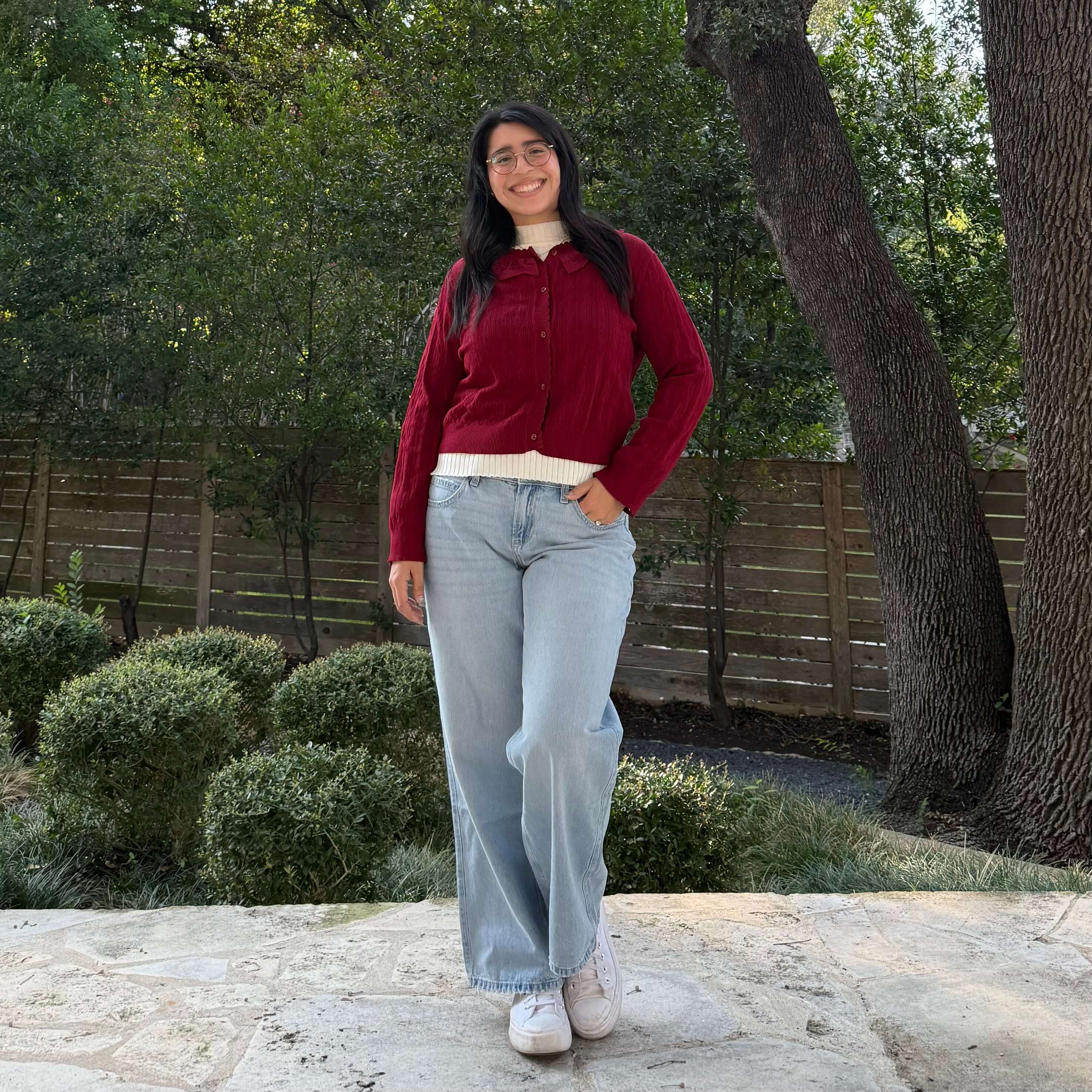 Storybook Cardigan - Cherry *Clearance Sale*