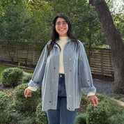 Denim Long-Sleeve Button-Up - Shining Star