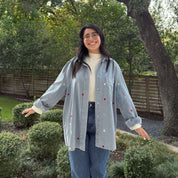 Denim Long-Sleeve Button-Up - Shining Star