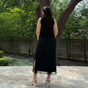 The Muse Dress - Black Floral