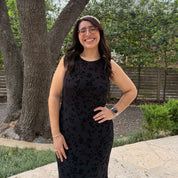 The Muse Dress - Black Floral