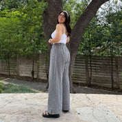 28" Inseam Picnic Pants - Black Gingham