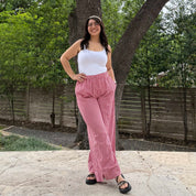 28" Inseam Picnic Pants - Red Gingham *Clearance Sale*