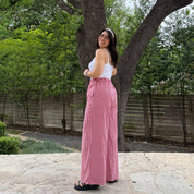 28" Inseam Picnic Pants - Red Gingham *Clearance Sale*