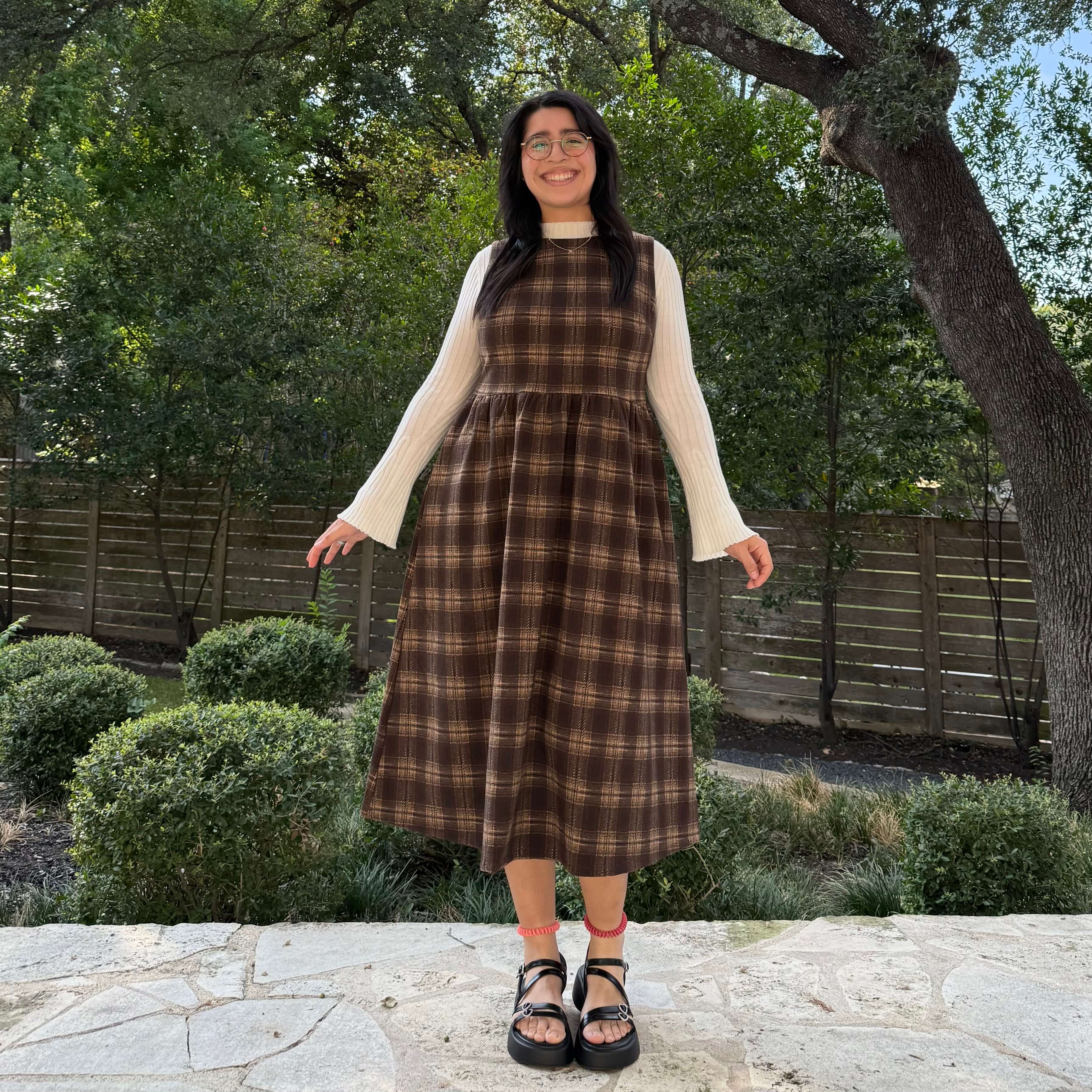 Cambridge Dress - Maple Plaid *Clearance Sale*