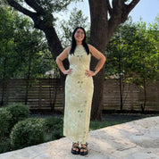 The Flora Dress - Green *Clearance Sale*