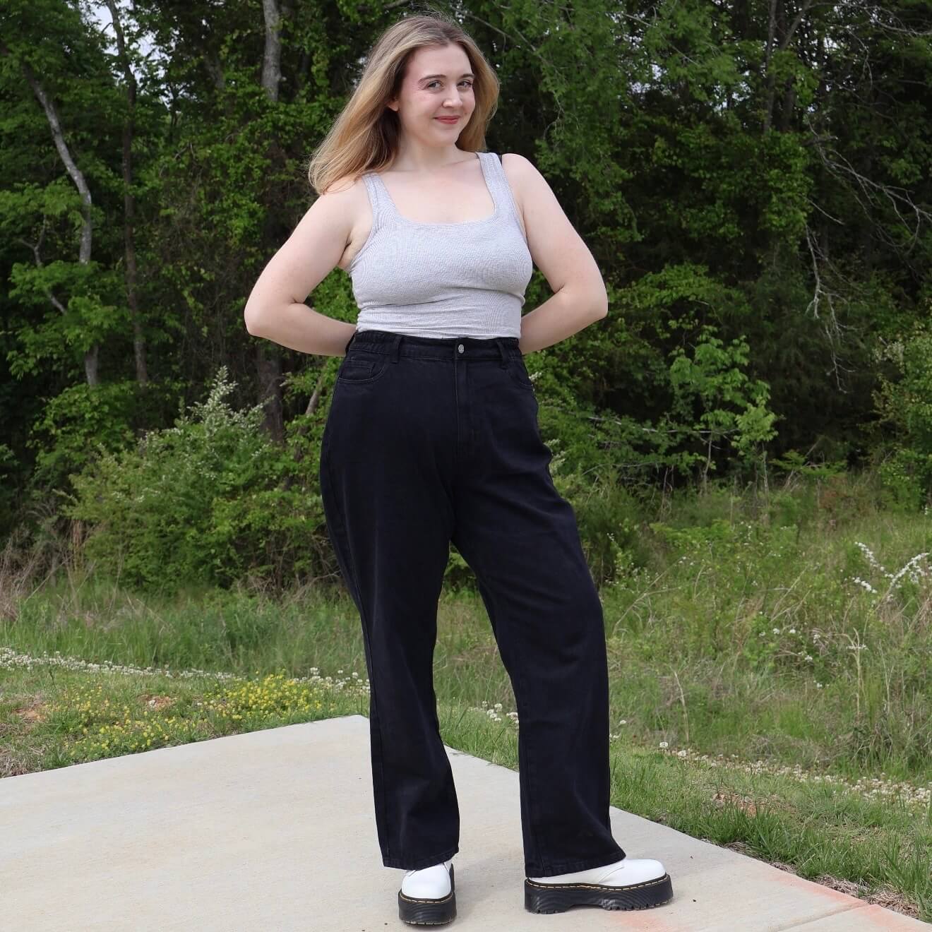 29" Inseam Straight Leg Jeans - Black *Clearance Sale*
