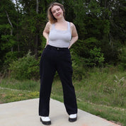 29" Inseam Straight Leg Jeans - Black *Clearance Sale*