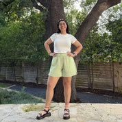 Summer Shorts - Celery *Clearance Sale*