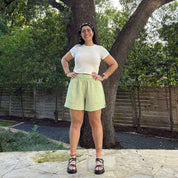 Summer Shorts - Celery *Clearance Sale*